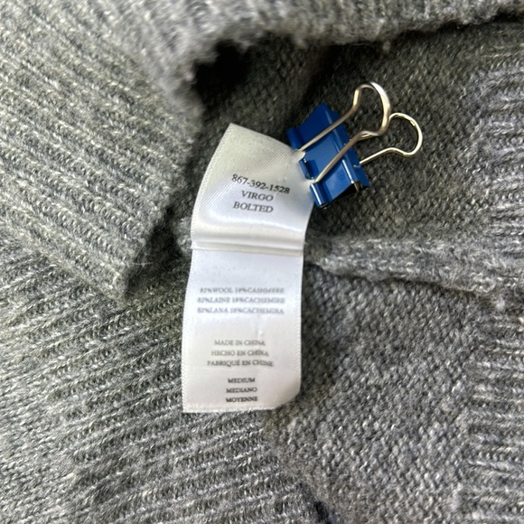 RAILS, Virgo Cashmere Blend Sweater, Bolted, Size M - Picture 9 of 9